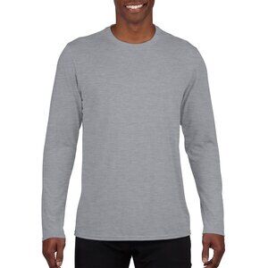 NWOT Lands' End Men's XL Gray Waffle Knit Long Sleeve Shirt Cotton  Crew neck
